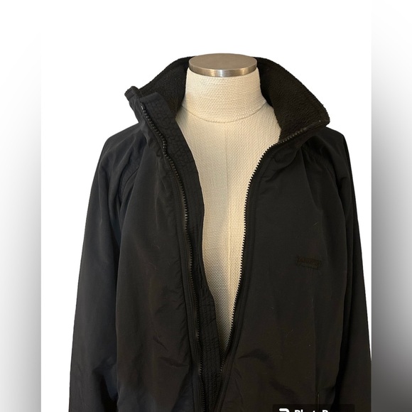 Men’s Lands End Winter Rain Fleece Lined Size X-Large Jacket - Picture 3 of 7